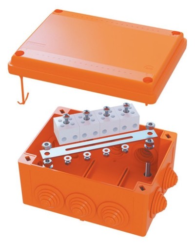 Коробка FS 100х100х50 4P (FSB11404): Коробка ответвительная огнестойкая из термопласта в Калуге