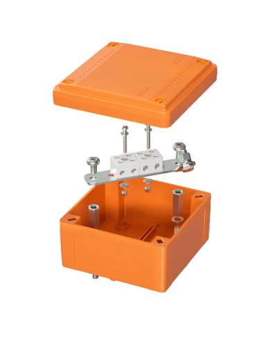 Коробка FS 100х100х50 4P (FSB10404): Коробка ответвительная огнестойкая из термопласта в Калуге