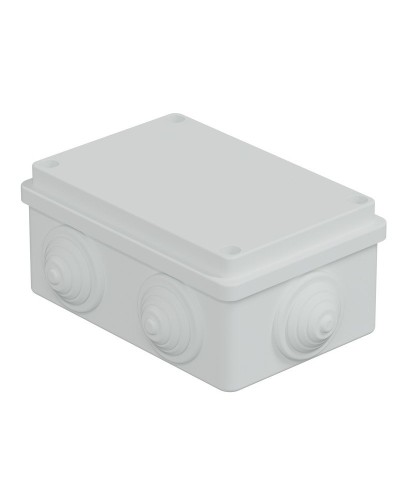 Коробка JBS120 120х80х50, 6 вых., IP55, белая (44008W-1). Коробка монтажная. Экопласт в Калуге