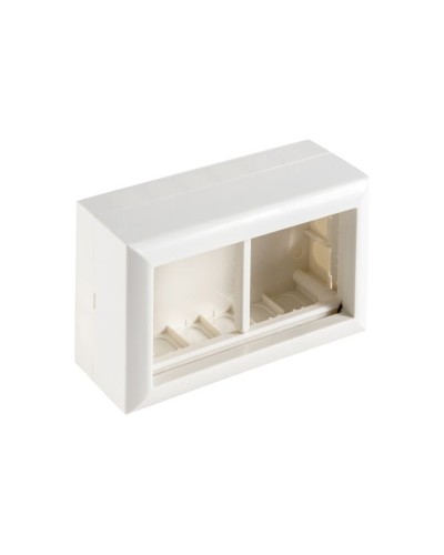 Коробка на 2 модуля для механизмов 45х45мм SM45/4 (72944): Коробка для механизмов в Калуге