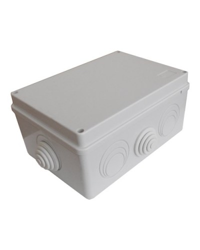 Коробка JBS210 210х150х100, 8 вых., 12P (0,15...2,5мм²) серая (43046HF-GR). Коробка монтажная, огнестойкая, без галогена. Экопласт в Калуге