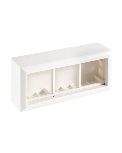 Коробка на 3 модуля для механизмов 45х45мм SM45/6 (72946): Коробка для механизмов в Калуге