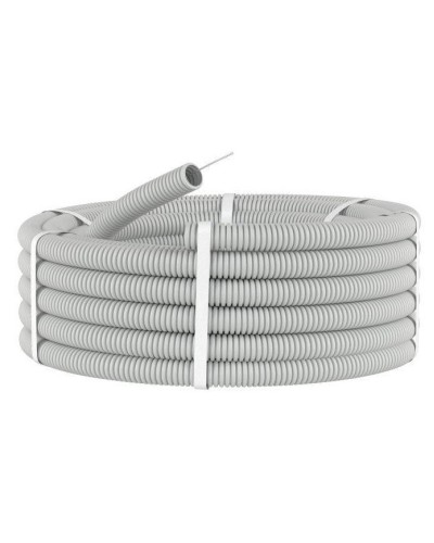 Труба HFFR тяжелая D50, серая (21150HF-GR): Труба гофрированная, с зондом, не распространяющая горение, без галогена в Калуге