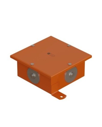 Коробка SMB120 металлическая 120х120х60, 4 металлических заглушки (56004S). Коробка, 4 металлические заглушки. Экопласт в Калуге