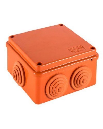 Коробка JBS100 100х100х55, 6 вых., 8P (0,15…4мм²) (43447HF): Коробка монтажная, огнестойкая, без галогена в Калуге