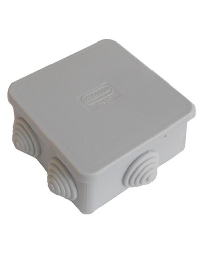 Коробка JBS080 85х85х50, 6 вых., IP44, белая (44066W-1). Коробка монтажная. Экопласт в Калуге