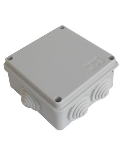 Коробка JBS100 100х100х55, 6 вых, IP55, серая (44007HF). Коробка монтажная, без галогена. Экопласт в Калуге