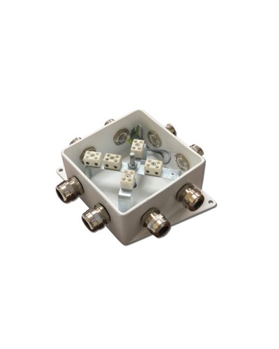 КМ-О (10к)-IP66-120х120, четыре ввода: Коробка монтажная огнестойкая в Калуге