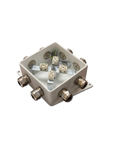 КМ-О (8к)-IP66-120х120, пять вводов: Коробка монтажная огнестойкая в Калуге
