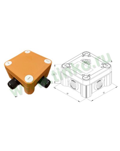 КМ-О-1010(П)(8к)-IP66(П6-12): Коробка монтажная огнестойкая в Калуге