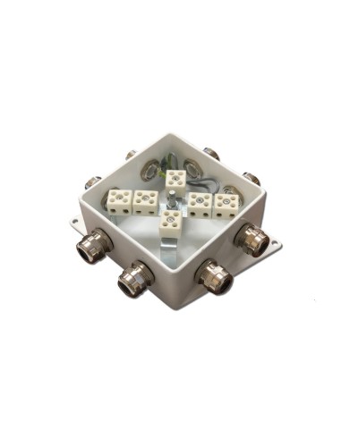 КМ-О (12к*6,0)-IP66-120х120, четыре ввода: Коробка монтажная огнестойкая в Калуге