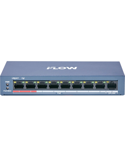 F-SW-EU209POE-V/L. Сетевой PoE коммутатор. i-FLOW в Калуге
