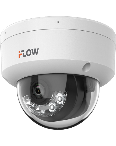 F-IC-2422C2MS(2.8мм). Бюджетная IP-видеокамера купольная. i-FLOW в Калуге