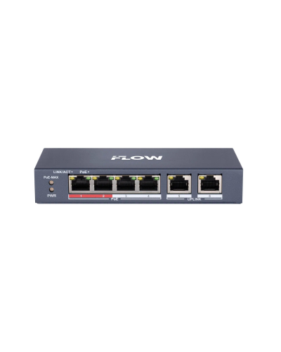 F-SW-EU206POE-V/L. Сетевой PoE коммутатор. i-FLOW в Калуге