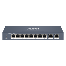 F-SW-EM410HPOE-VM. Коммутатор с POE. i-FLOW