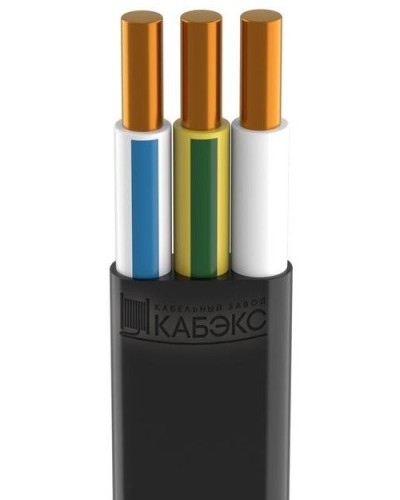 ВВГ-Пнг(А)-LS 3х2,5 ОК (N PE) 0,66кВ Кабэкс (ТХМ00375262). Кабель силовой огнестойкий, не распространяющий горение, с низким дымо- и газовыделением. Кабэкс в Калуге