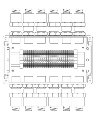КВМК 2401. Коробка коммутационная взрывозащищенная. Компания СМД в Калуге