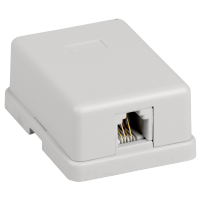 CS2-3C03U-12-G. Настенная розетка RJ12. GENERICA