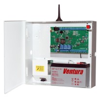 S632-2GSM-BK25-W (S632-2GSM-BK), Бокс-комплект под 7Ач, белый. Устройство оконечное объектовое приемно-контрольное c GSM коммуникатором. Проксима