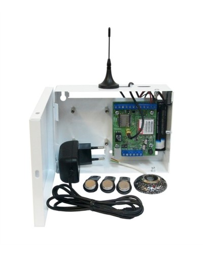 S400L-2GSM-BK12-W-li Kit Нано LAN клеммники (li-ion АКБ 2800мАч, цвет белый). Устройство оконечное объектовое приемно-контрольное c GSM и LAN коммуникаторами. Проксима в Калуге