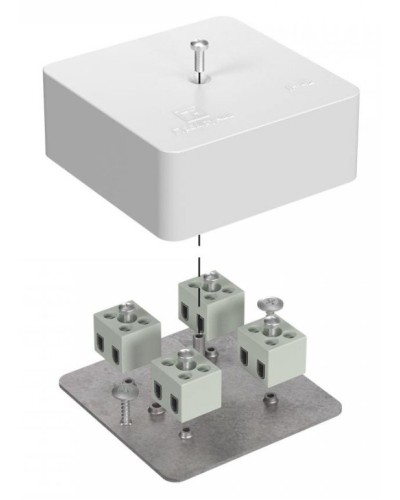 Коробка огнестойкая 75х75х30 (40-0450-FR2.5-8). Коробка огнестойкая для открытой установки. Промрукав в Калуге