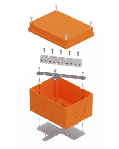 Коробка огнестойкая 150х110х90 E15-E120 для о/п (40-0351-FR1.5-10). Коробка огнестойкая для открытой установки. Промрукав в Калуге