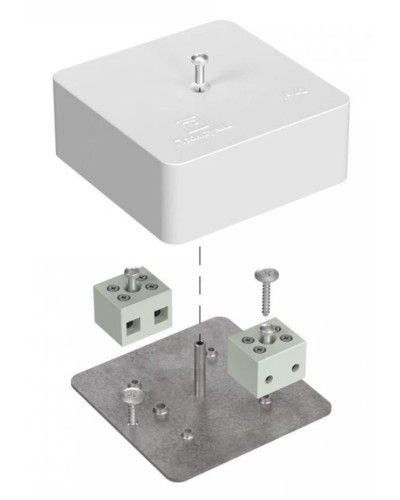 Коробка огнестойкая 75х75х30 (40-0450-FR2.5-4). Коробка огнестойкая для открытой установки. Промрукав в Калуге