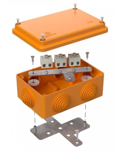 Коробка огнестойкая 120х80х50 (40-0340-FR2.5-6). Коробка огнестойкая для открытой установки. Промрукав в Калуге