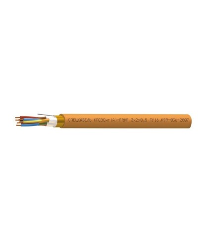 КПСЭСнг(А)-FRHF 1х2х0,35 (Спецкабель). Кабель огнестойкий, с пониженным дымо- и газовыделением. Спецкабель в Калуге