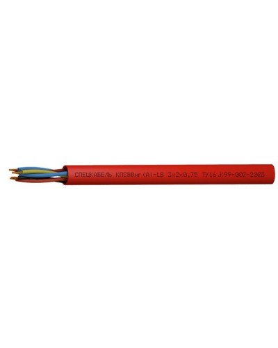 КПСВВнг(А)-LS 3х2х1,5 (Спецкабель). Кабель симметричный для систем сигнализации и управления, групповой прокладки, с пониженным дымо- и газовыделением. Спецкабель в Калуге