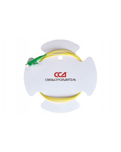 ШОС-SM/0.9 мм-LC/APC-p/t -1.0м (130201-03690). Пигтейл оптический. ССД (Связьстройдеталь) в Калуге