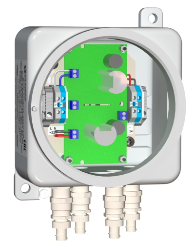 БПУ-2-220VAC-24VDC/2,0A ВБ. Блок питания уличный взрывозащищенный. Тахион в Калуге