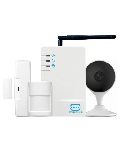 Security Hub (комплект с видеокамерой). Радиоканальный комплект охранной сигнализации с видеокамерой. ТЕКО в Калуге