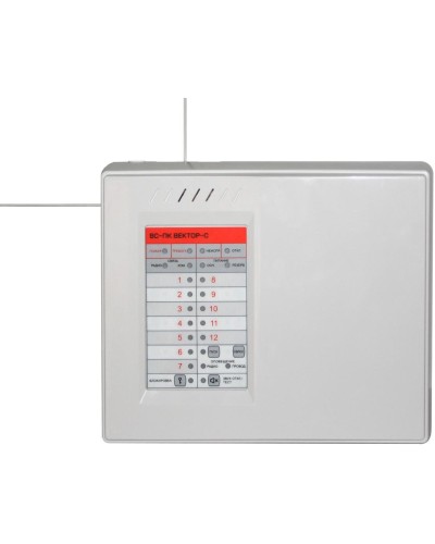 ВС-ПК ВЕКТОР-С (Wi-Fi + GE (GSM+Ethernet)). Прибор приемно-контрольный и управления охранно-пожарный адресный радиоканальный со встроенным коммуникатором GSM. Версет в Калуге