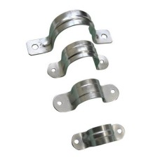 Скоба двухлапковая D19-20 (100 шт) (zeta41614) СД 19-20. Скоба металлическая двухлапковая. ЗЭТА